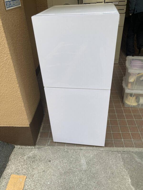 衣装ケースなどの不用品回収と冷蔵庫のお買取