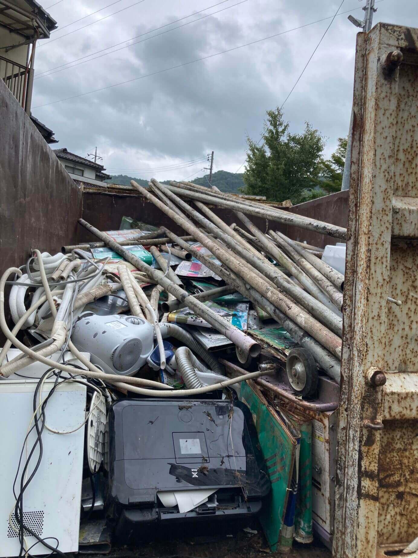 上関町の不用品回収実績 (作業前)