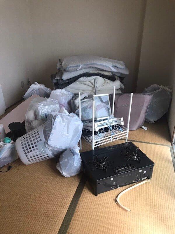 岩国市の不用品回収実績 (作業前)