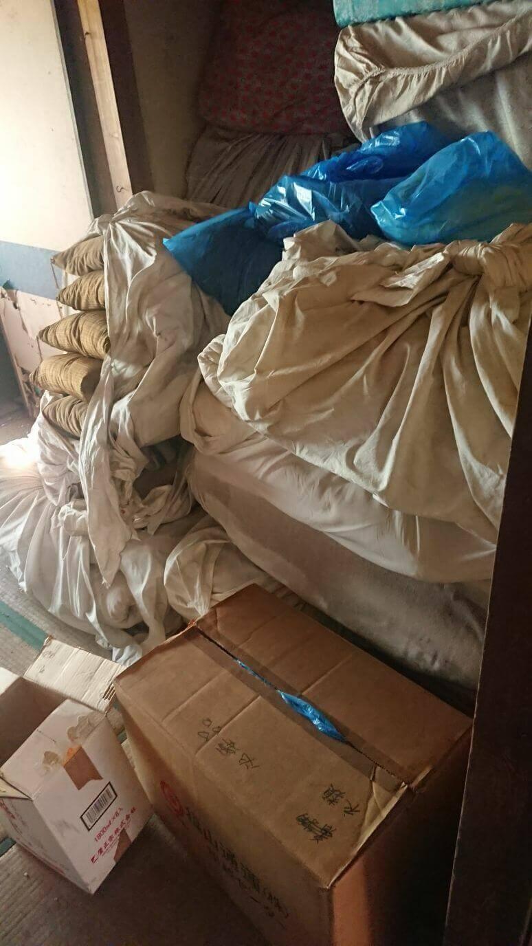 浜田市の不用品回収実績 (作業前)