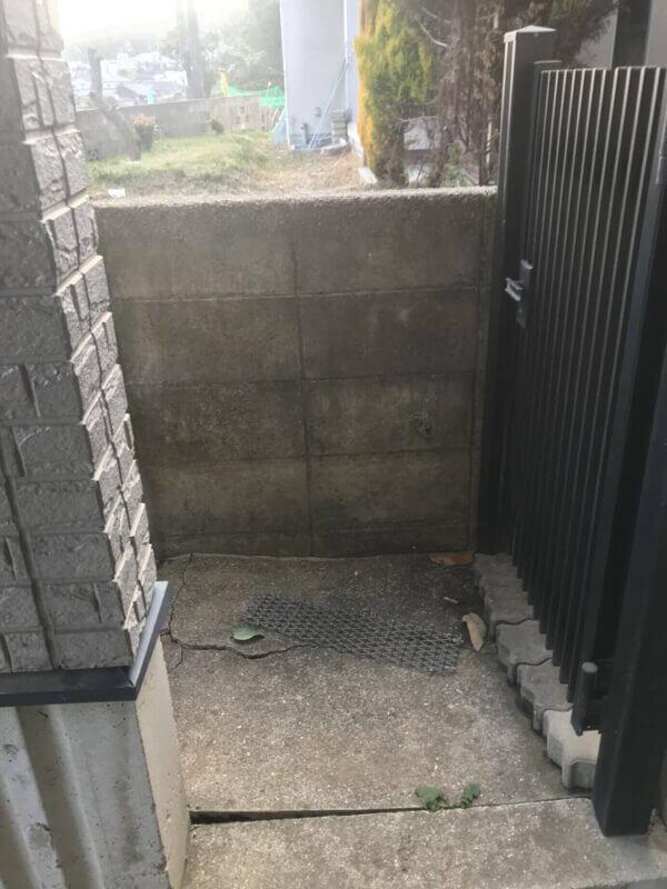 作業後