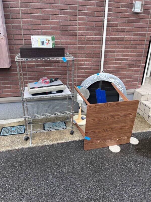 お引越しで残った不用品回収