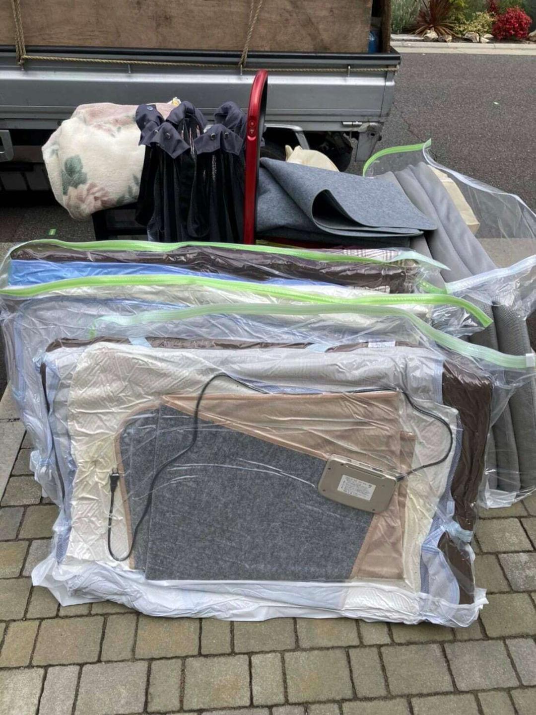押入れに溜まった不用品回収