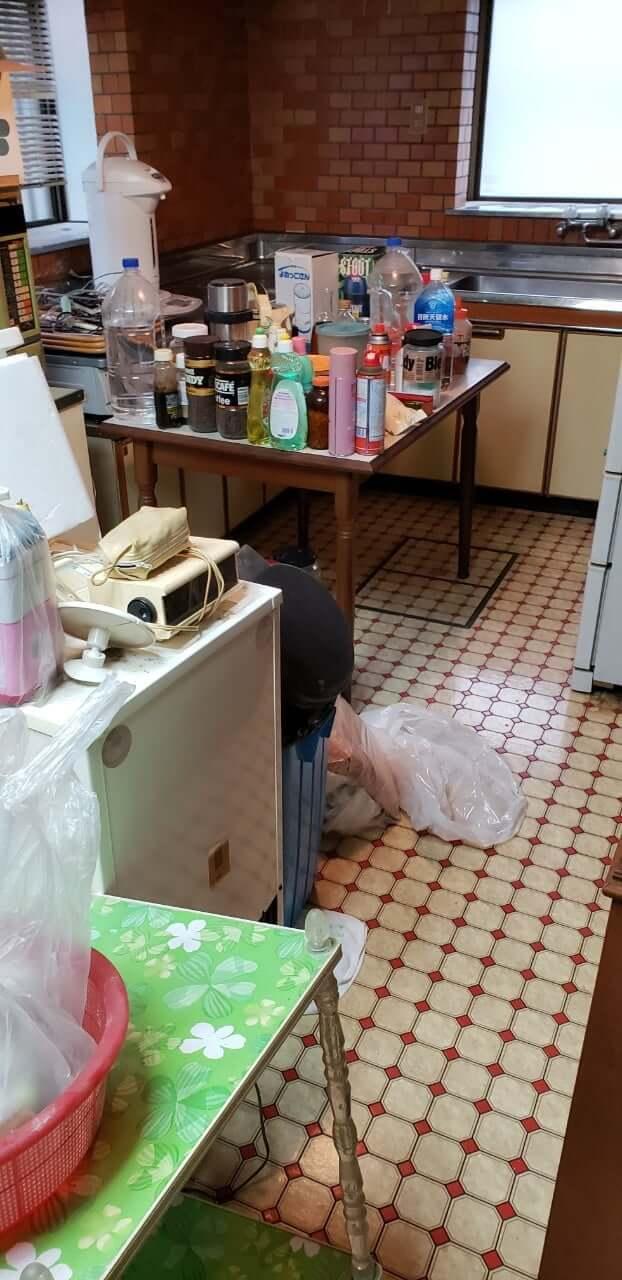 空き家リフォームにともなう不用品回収！