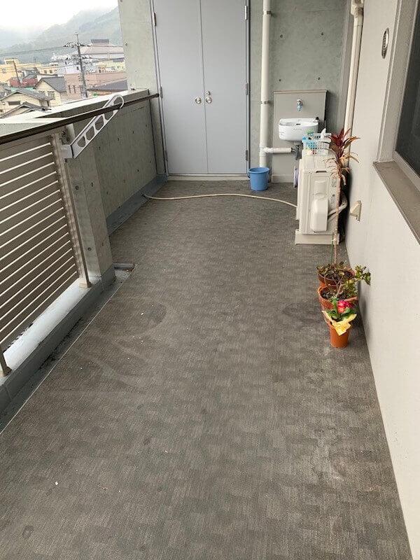 作業後