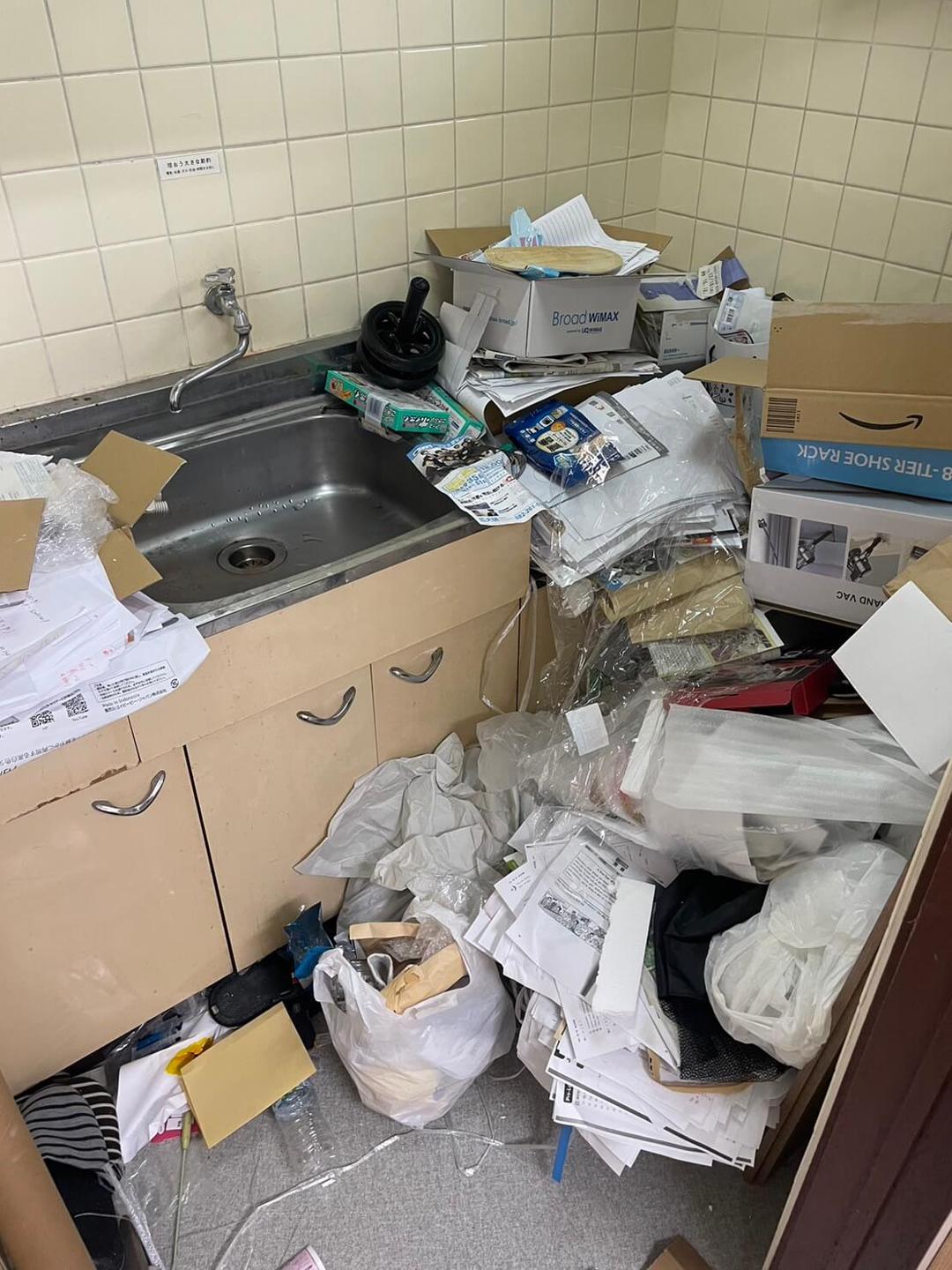 自力での片付けを断念したゴミ屋敷清掃