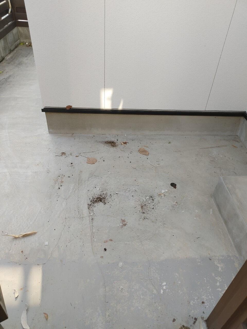 作業後