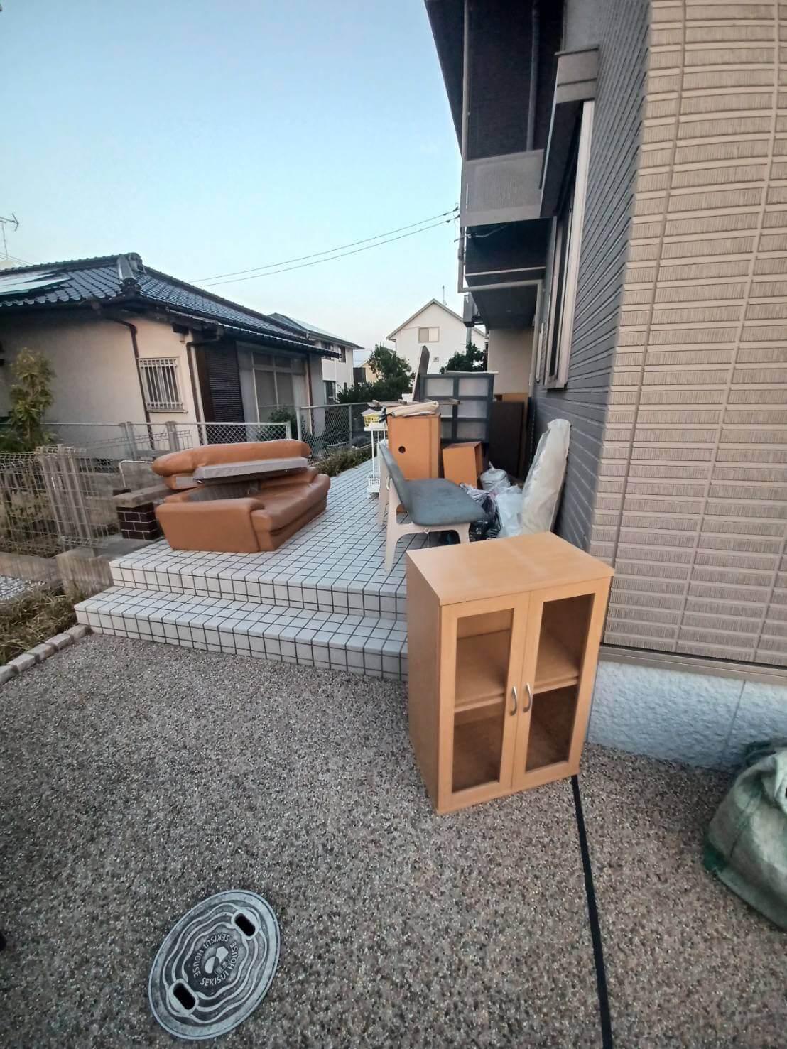 松浦市の不用品回収実績 (作業前)