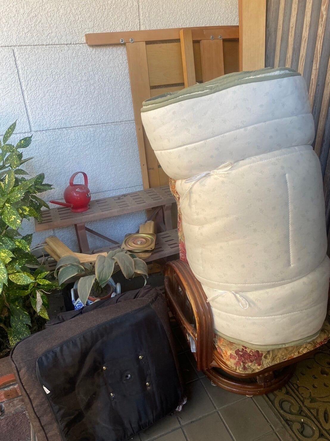 尾道市の不用品回収実績 (作業前)