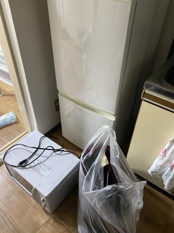 お引越しきっかけの買い替えで冷蔵庫などを不用品回収