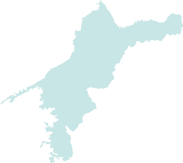 エコトラ愛媛の対応エリア地図