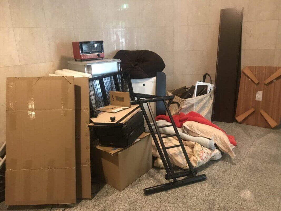 お引越しに伴うベッド等の不用品回収