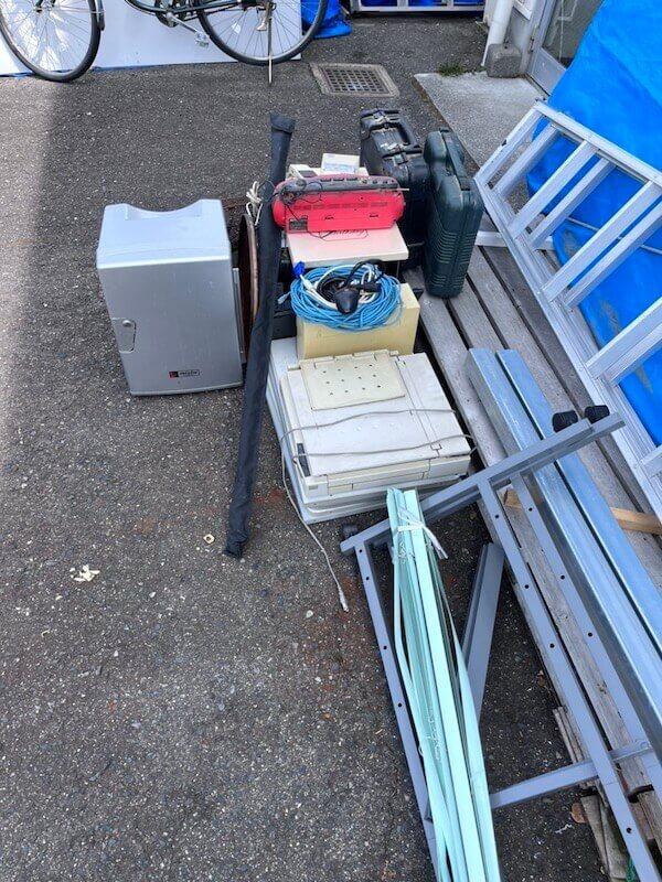 佐賀市の不用品回収実績 (作業前)