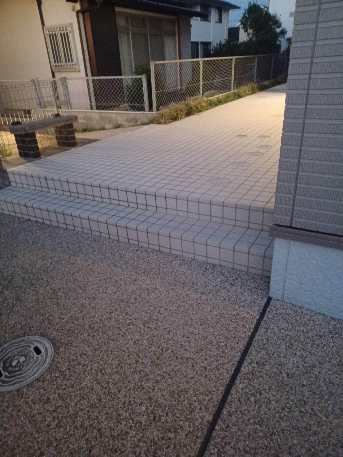 作業後