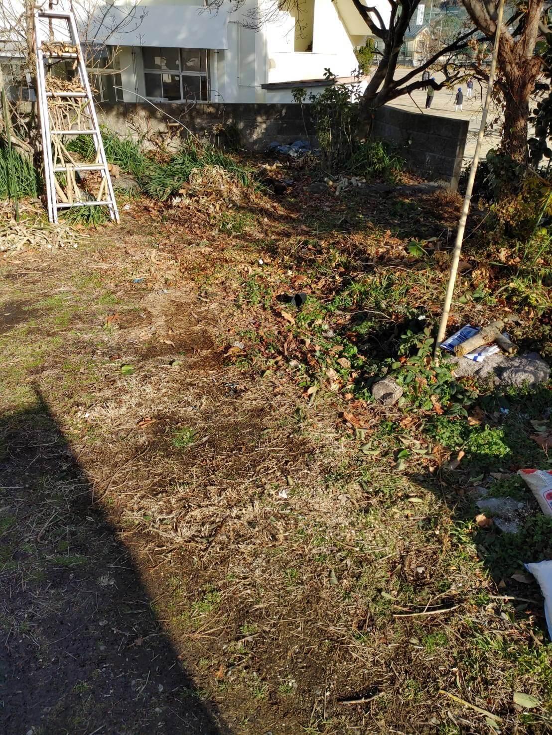 作業後