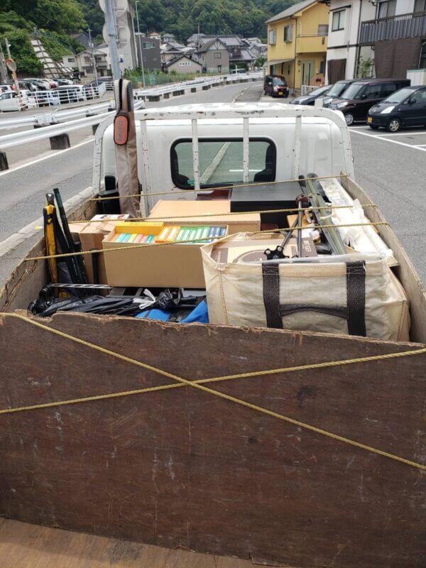 釣り竿や折りたたみベッドの不用品回収