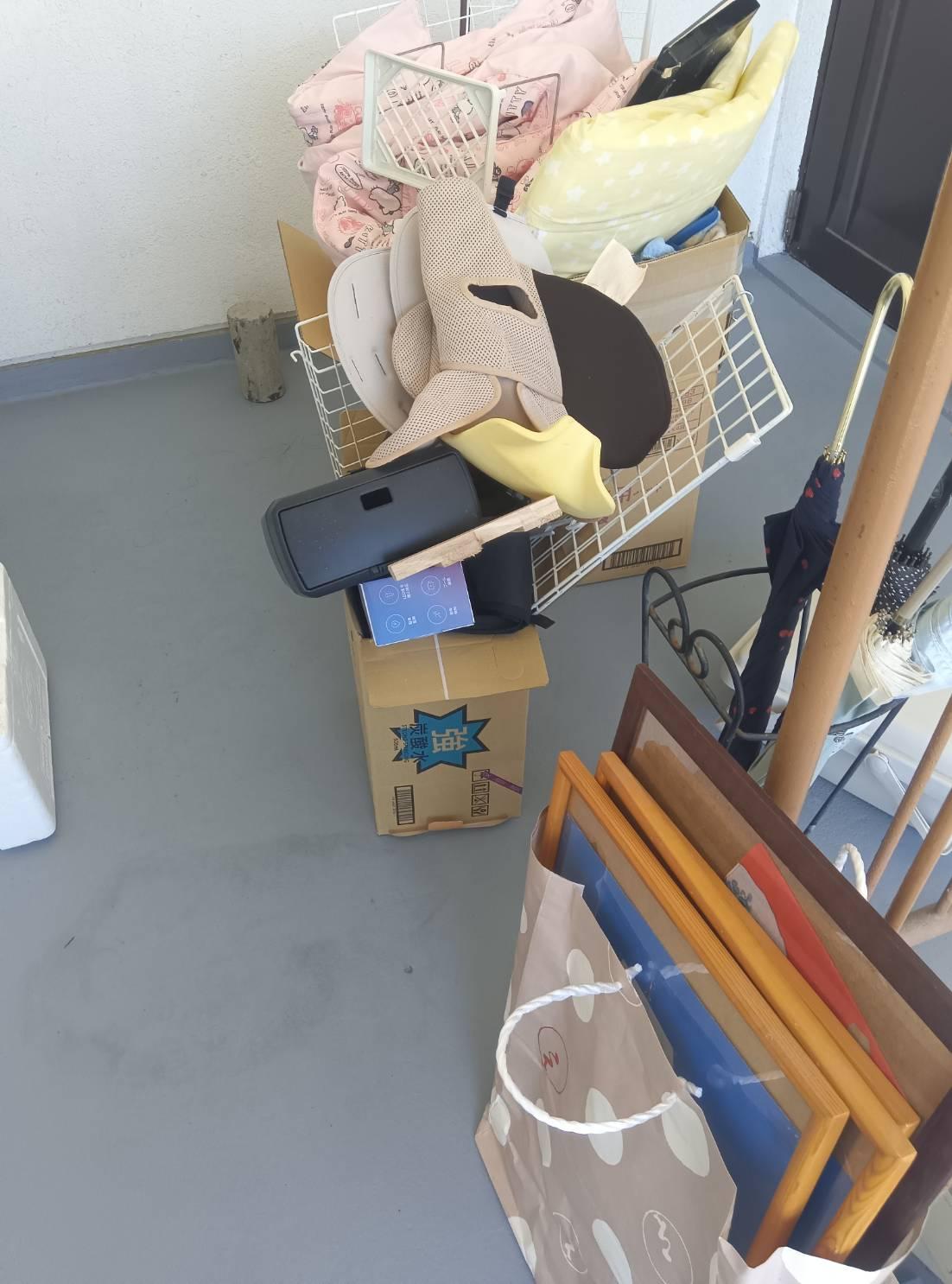 広島市の不用品回収実績 (作業前)