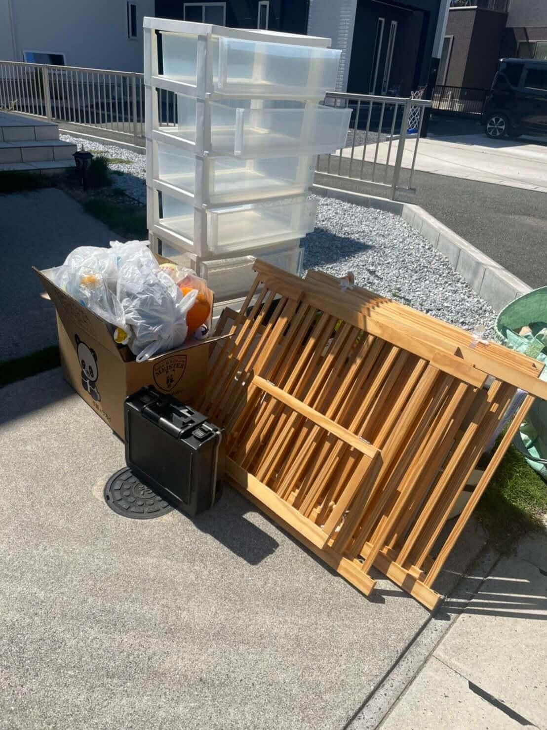 美祢市の不用品回収実績 (作業前)