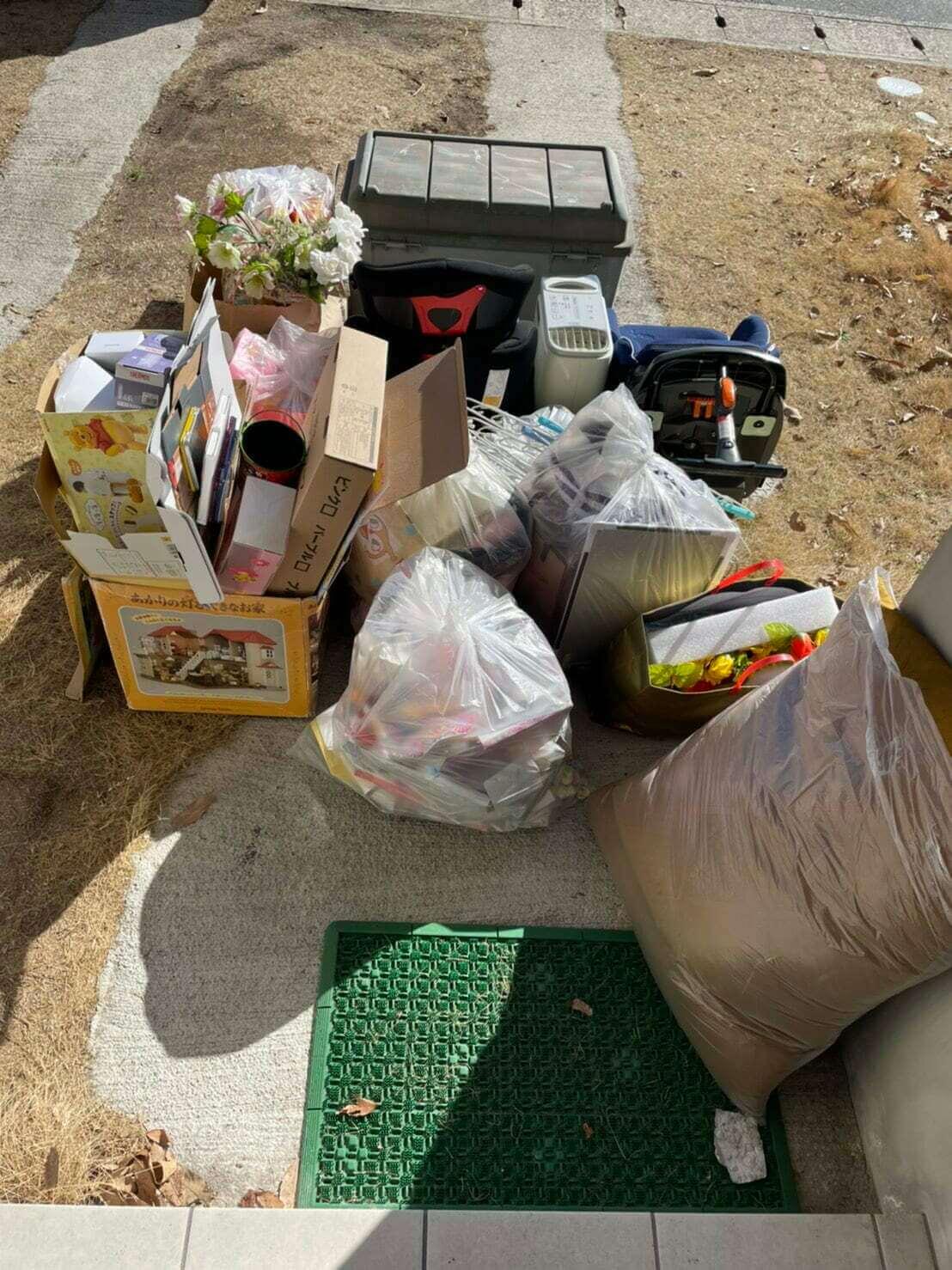 おもちゃやマッサージチェアなど不用品回収