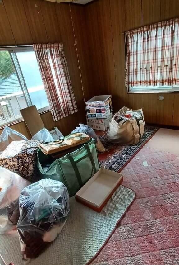 宇佐市の不用品回収実績 (作業前)