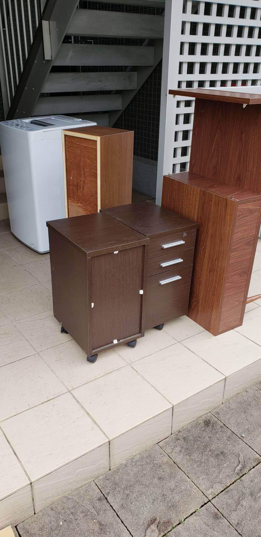 岩国市の不用品回収実績 (作業前)
