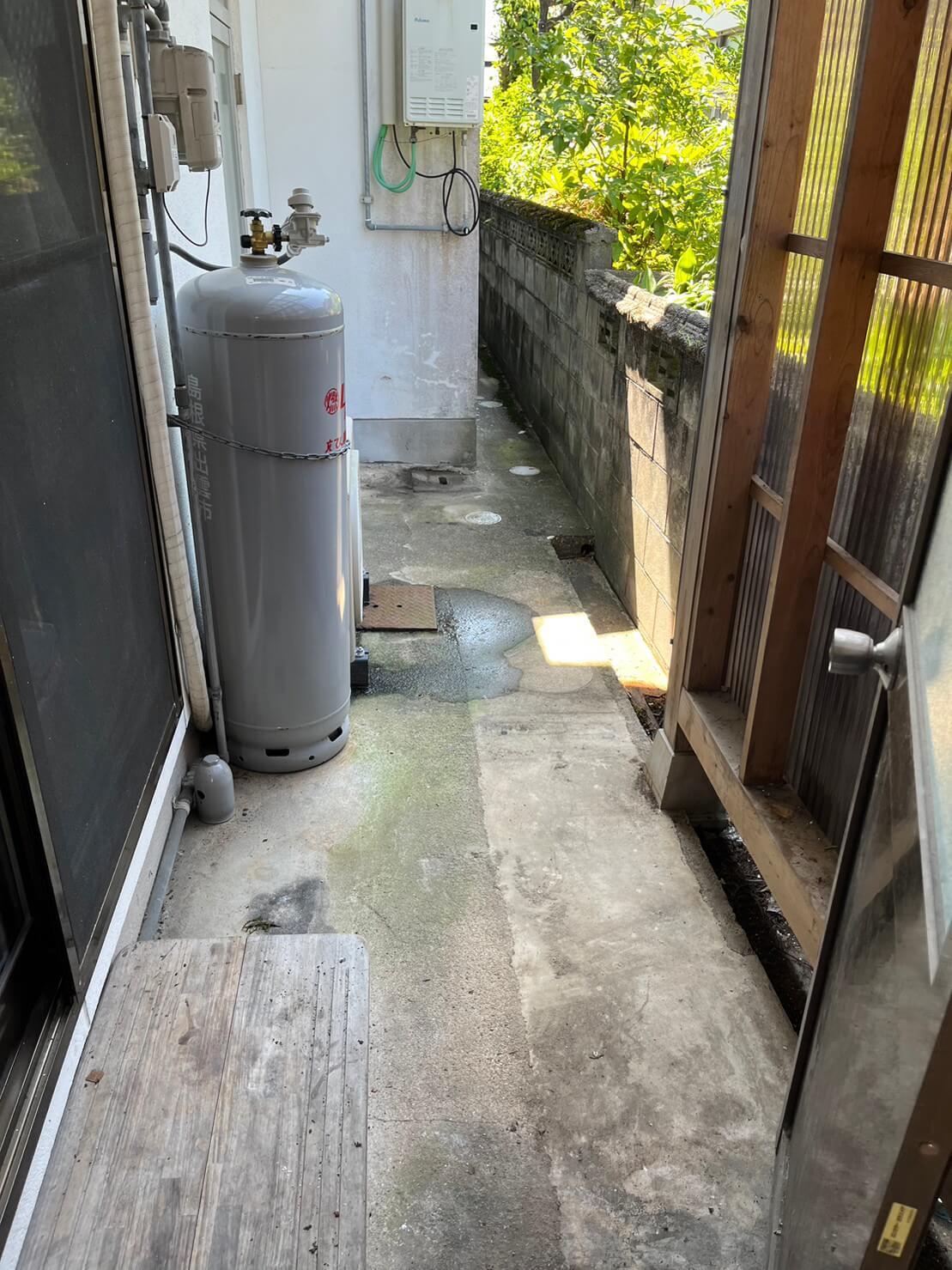 安来市の不用品回収実績 (作業後)