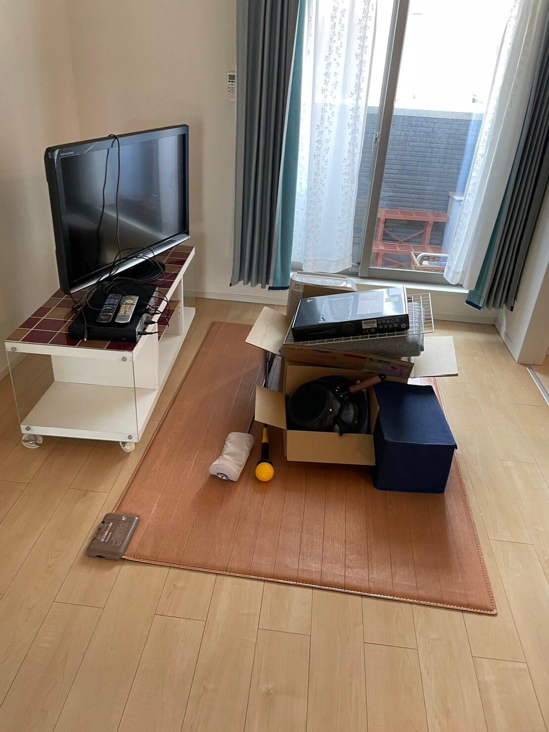 作業前