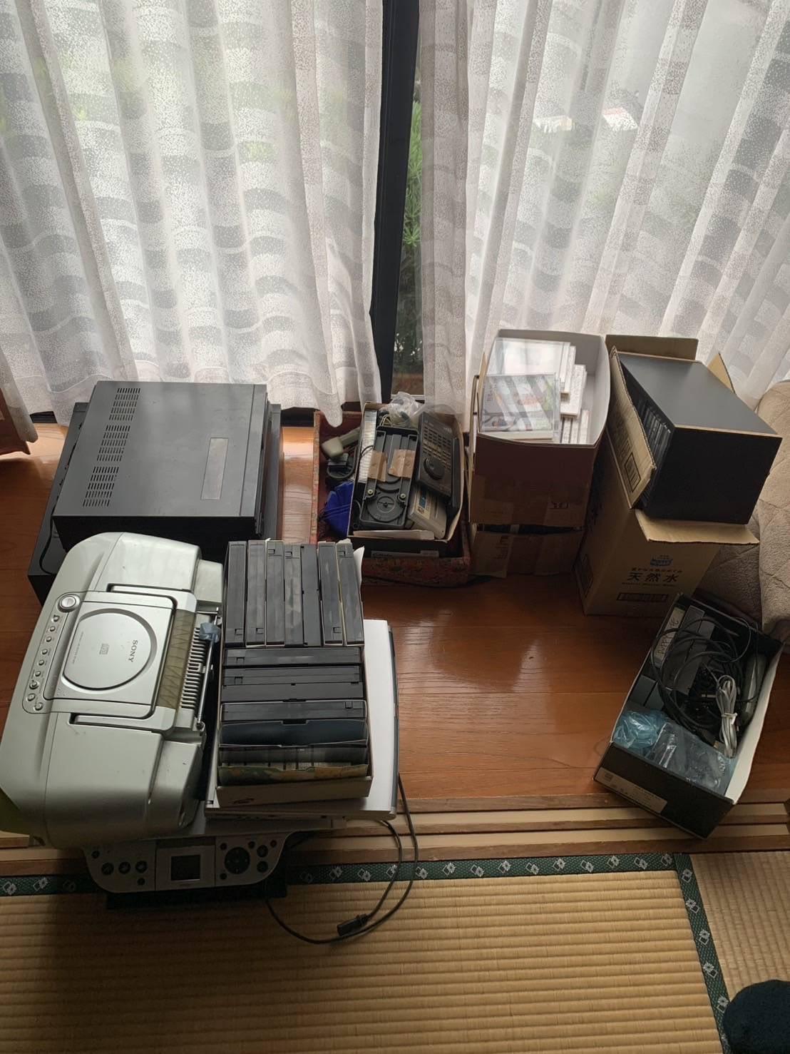 長崎市の不用品回収実績 (作業前)