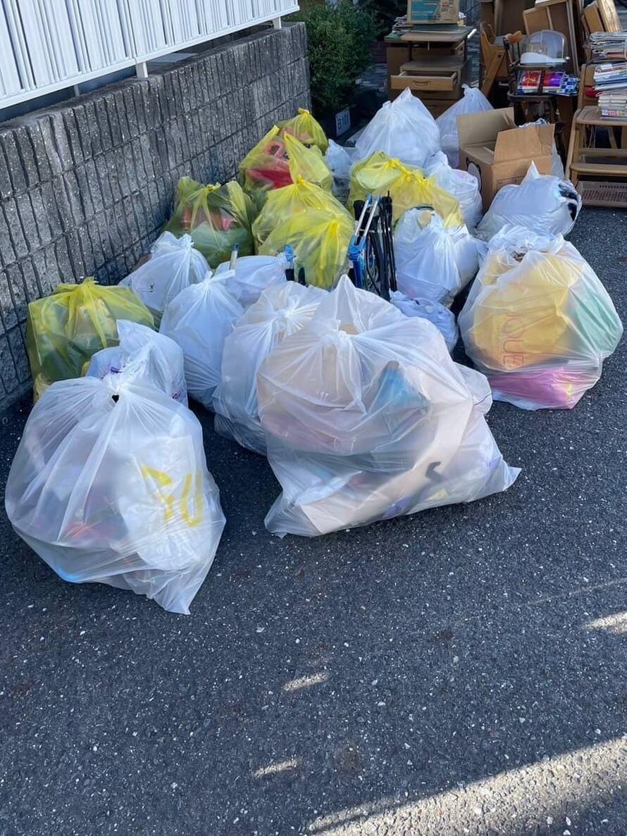 長崎市の不用品回収実績 (作業前)