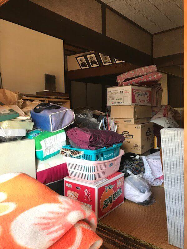 遠方から空き家となっている実家の片付け依頼