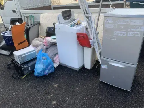 冷蔵庫や洗濯機などの大型家電などの不用品を一括回収