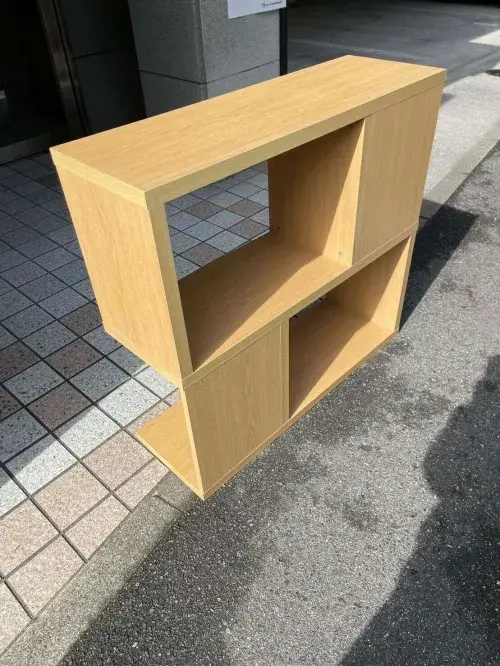 収納棚1点の不用品回収!