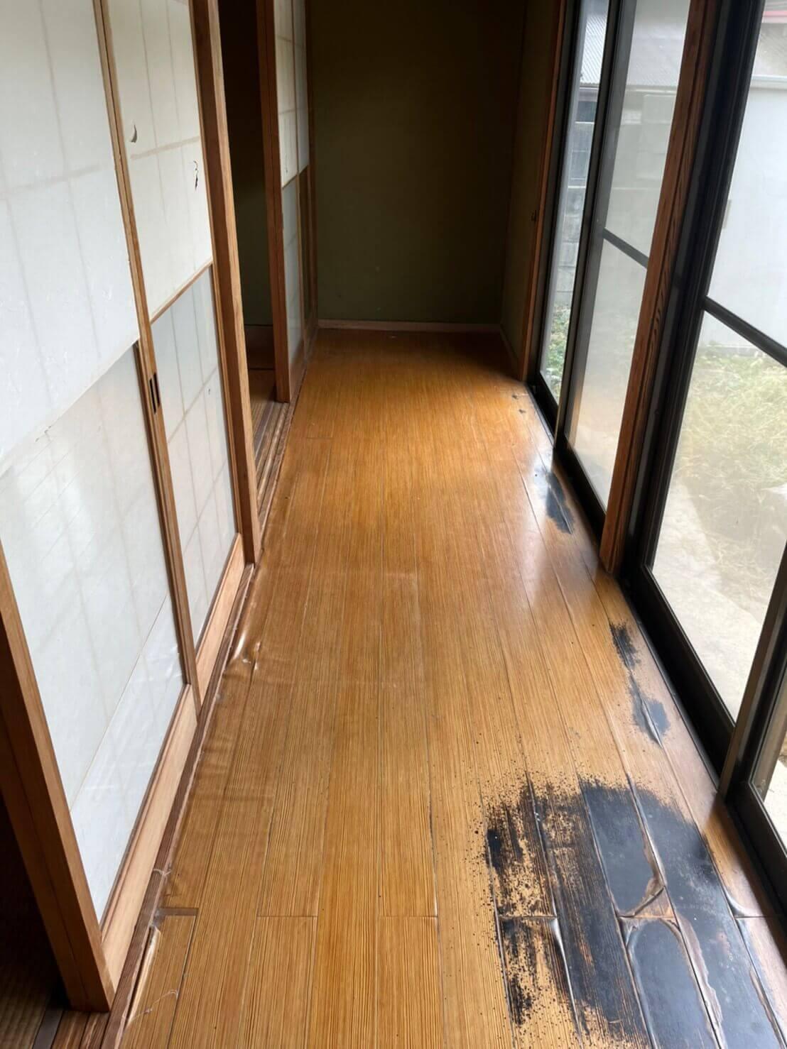 作業後
