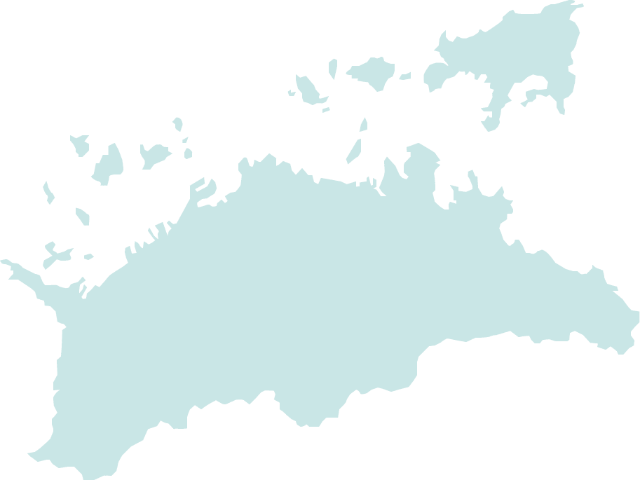 エコトラ香川の対応エリア地図
