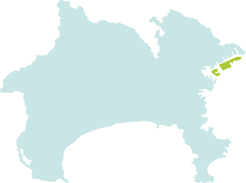 エコトラ神奈川の対応エリア地図