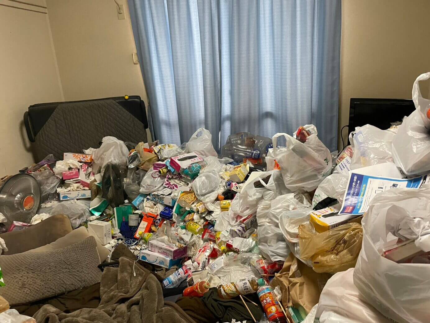 福山市のゴミ屋敷清掃実績写真